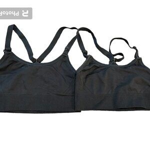 All In Motion 2 Pack Black Sports Bras Size S NWOT